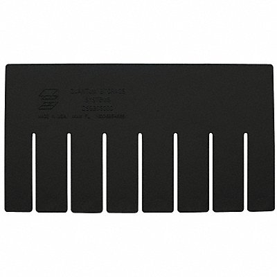 QUANTUM STORAGE SYSTEMS DS92060CO Divider Black PPC 10 7/8 in PK6