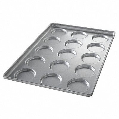CHICAGO METALLIC 41002 Hamburger Bun/MuffinTop/Cookie Pan 15-On