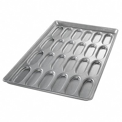 CHICAGO METALLIC 42415 Hot Dog Bun Pan 16 3/4 in W