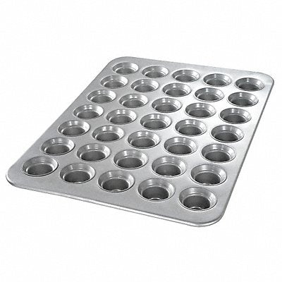 CHICAGO METALLIC 42756 Mini Crown Muffin Pan 17 7/8 in W