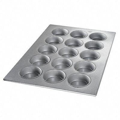 CHICAGO METALLIC 43035 Mini Cake Muffin Pan 17 7/8 in W