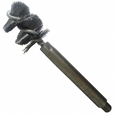 GRAINGER 11M978 Wire Brush Steel 1-1/4 Dia PK4