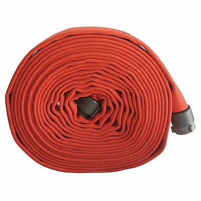 JAFLINE HD G52H25HDO50N G8766 Fire Hose 50 ft Orange Polyester