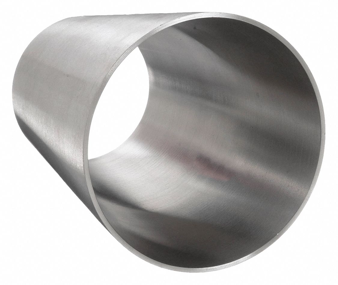 GRAINGER E31WW15X10 Concentric Reducer T304 SS Clamp