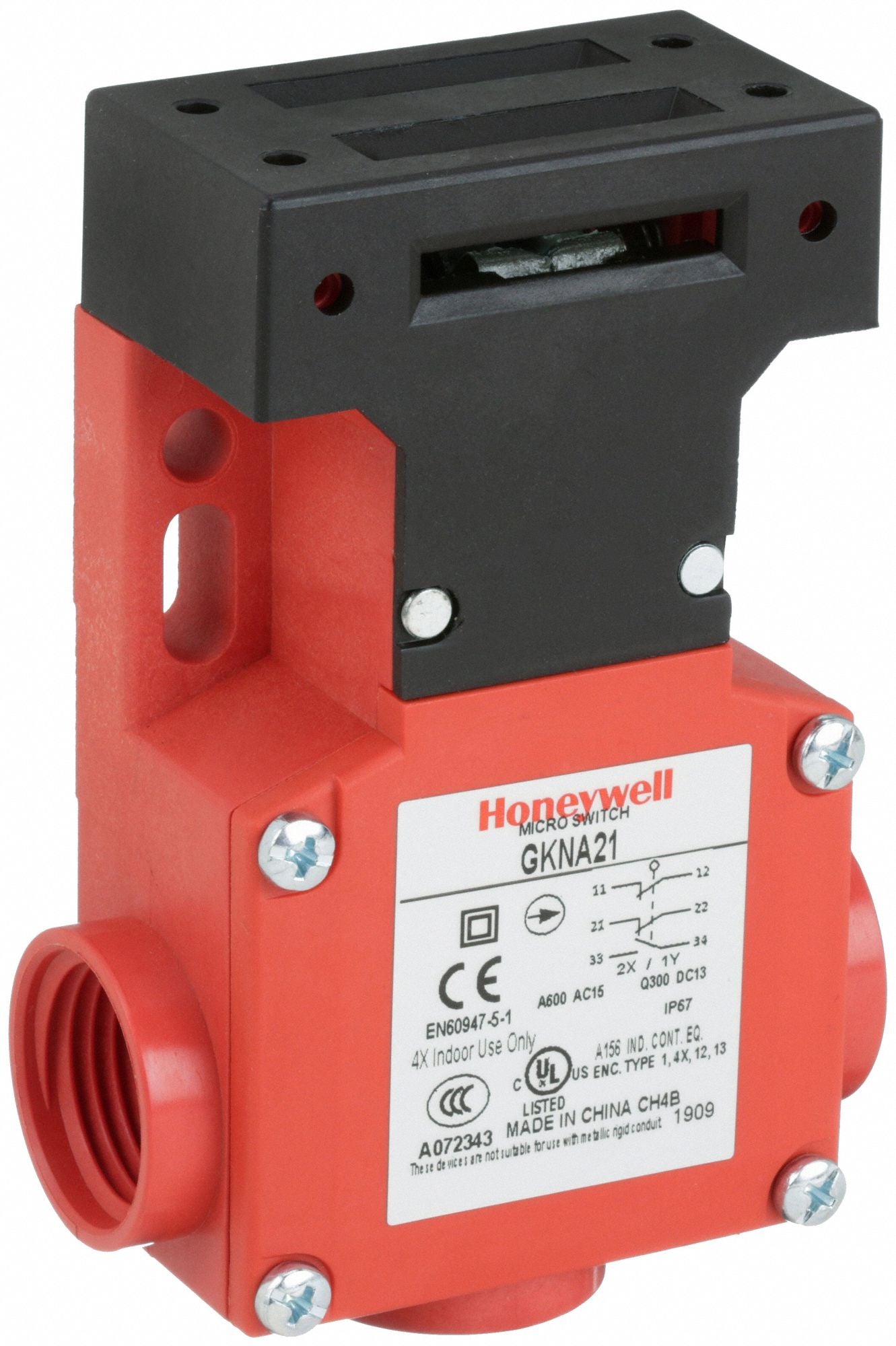 HONEYWELL GKNA21 Safety Interlock Switch Plastic 1NO/2NC