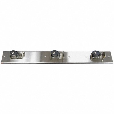 FIAT PRODUCTS 889CC000 Mop Hanger SS 22ga 24In W Wall Mount