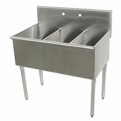 ADVANCE TABCO 4354 Scullery Sink Rectangle 54inx21inx14in