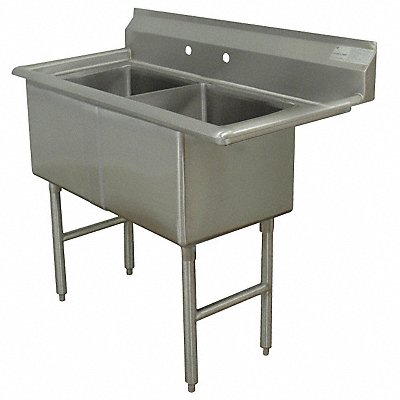 ADVANCE TABCO FC22424X Scullery Sink Square 24inx24inx14in