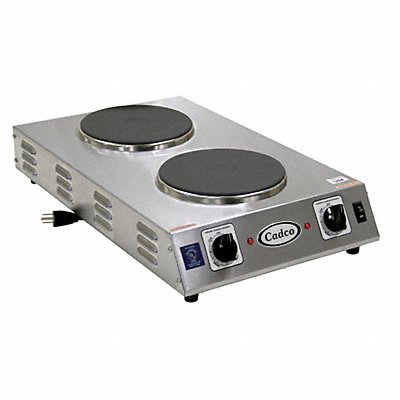 CADCO CDR2CFB Hot Plate Double Cast Iron