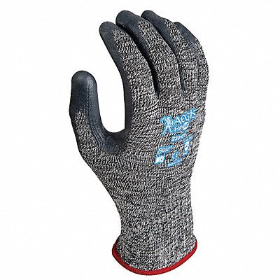 SHOWA 23008 Coated Gloves Black White 8 PR