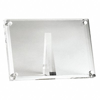 TABLECRAFT PRODUCTS COMPANY A362 Card Holder 1 1/4 in W Clear