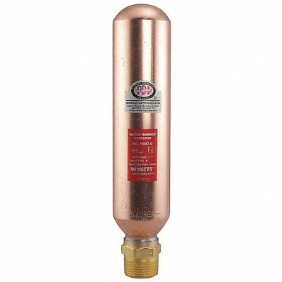 WATTS 1LF15M2D Water Hammer Arrestor 1 In MNPT Copper