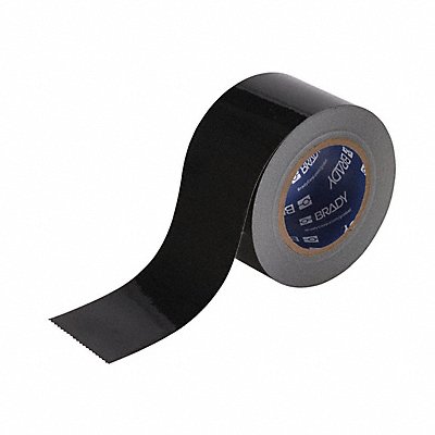 BRADY 104340 K3878 Floor Tape Black 3 inx100 ft Roll