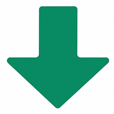 BRADY 104413 G5692 Floor Tape Green 2 inx5 in Arrow PK100