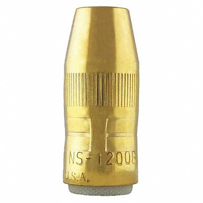 BERNARD NS1200B BERNARD Brass Conical MIG Welding Nozzle