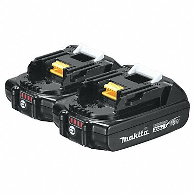 MAKITA BL1820B2 Battery Pack (2) 2.0 Ah Li-Ion PK2