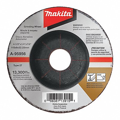 MAKITA A95956 Grinding Wheel 4-1/2