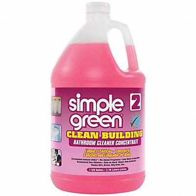 SIMPLE GREEN 1210000211101 Bathroom Cleaner 1 gal Jug PK2