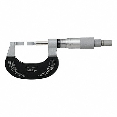 MITUTOYO 122-125-10 CAL Calibrated Micrometer