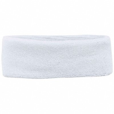 CHILL-ITS BY ERGODYNE 6550 HeadSweatband White Universal Terrycloth