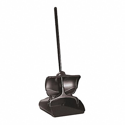 RUBBERMAID COMMERCIAL PRODUCTS FG253200BLA Long Handled Dust Pan Black