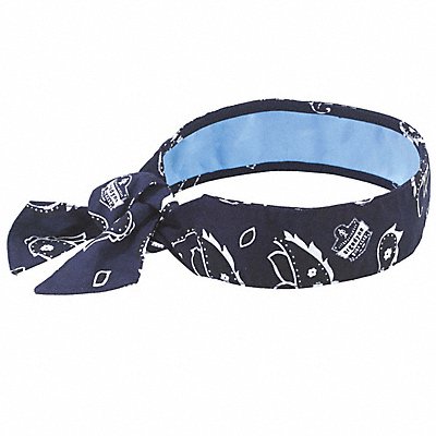CHILL-ITS BY ERGODYNE 6700CT Cooling Bandana One Size Navy
