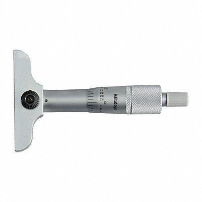 MITUTOYO 128-105 Calibrated Mechanical Depth Micrometer