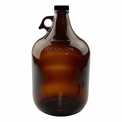 QORPAK GLC04890 Jug 3.79 L 297 mm H Amber PK6