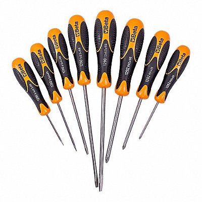 BETA 12930408 Screwdriver Set Slotted/Phillips 8 Pc