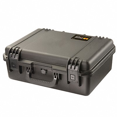 12A107 PELICAN IM2400 Protective Case 4 45/64 in Padlock Hasp Press Pull Blk