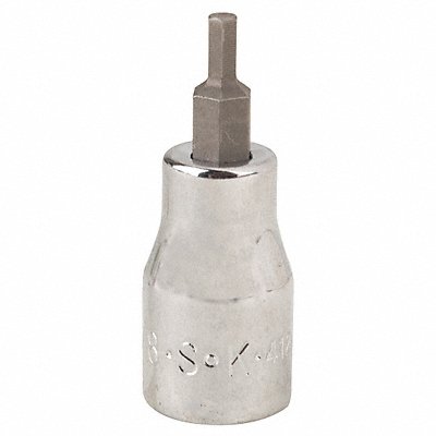 SK PROFESSIONAL TOOLS 41205 Socket Bit Steel 3/8 in TpSz 1/8 in