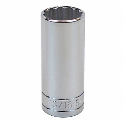 SK PROFESSIONAL TOOLS 42426 Socket Steel Chrome 13/16 in