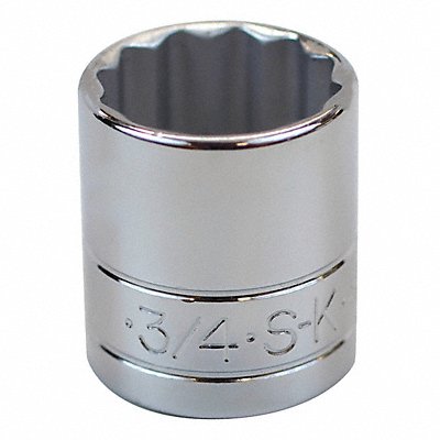 SK PROFESSIONAL TOOLS 45124 Socket Steel Chrome 3/4 in