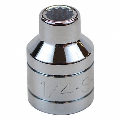 SK PROFESSIONAL TOOLS 45208 Socket Steel Chrome 1/4 in