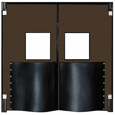 CHASE 96120XDCBR G4693 Swinging Dr 10x8 ft Chocolate Brown PR