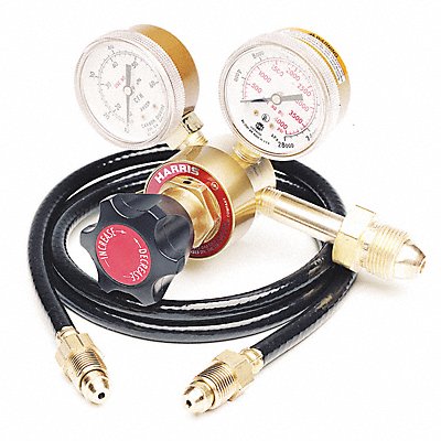 HARRIS K5861 HARRIS 2 Stage Flow Gauge Reg/Hose Kit
