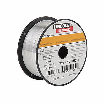 LINCOLN ELECTRIC KH513 K4265 MIG Welding Wire 4043 .030 Spool