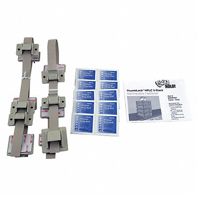 QUAKEHOLD! RDHP5G1 HPLC 5-Stack Fastener Kit Grey