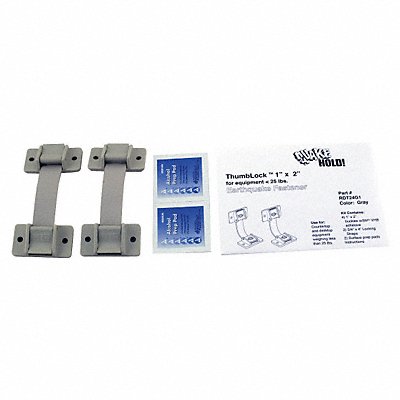 QUAKEHOLD! RDT24G1 Equipment Fastener 25 Lbs Grey