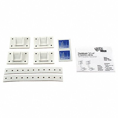 QUAKEHOLD! RDT64W1 Equipment Fastener 200 Lbs White