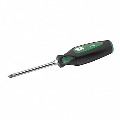 SK PROFESSIONAL TOOLS 79113 Screwdriver Phillips #2x4 Round w/Hex