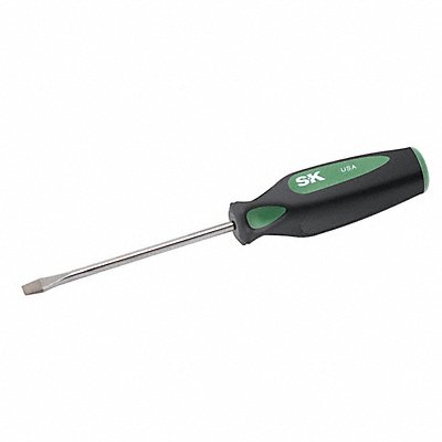 SK PROFESSIONAL TOOLS 79117 Screwdriver Slotted 1/8x3 Round w/Hex