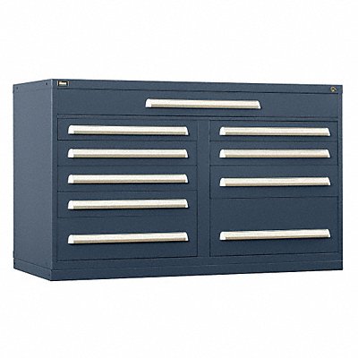 VIDMAR RP1973ALVG Modular Drawer Cabinet 37 x60 x28 LtGry 10Drwr
