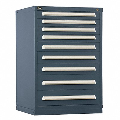 VIDMAR RP2106ALVG Modular Drawer Cabinet 44 x30 x28 Light Grey 9Drwr