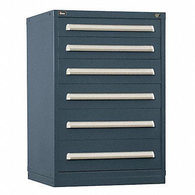 VIDMAR SCU2066AFTKAVG Modular Drawer Cabinet 44 x30 x28 Light Grey 6Drwr