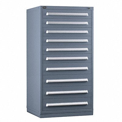 VIDMAR SCU3110AFTKAVG Modular Drawer Cabinet 59 x30 x28 LtGry 10Drwr