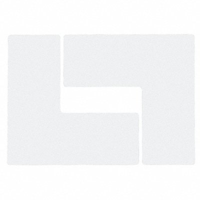 BRADY 104459 G5698 Floor Tape White 4 inx10 in L PK20