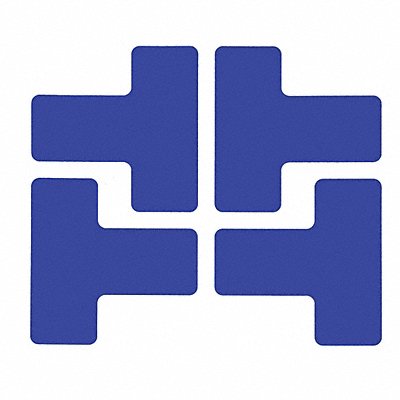 BRADY 104438 Floor Tape Blue 2 inx5 in T PK20