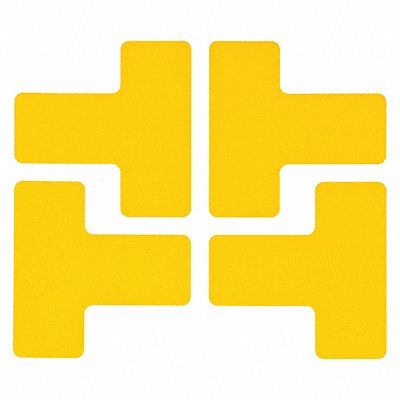 BRADY 104439 Floor Tape Yellow 2 inx5 in T PK20