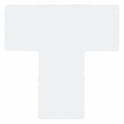 BRADY 104465 Floor Tape White 4 inx10 in T PK20